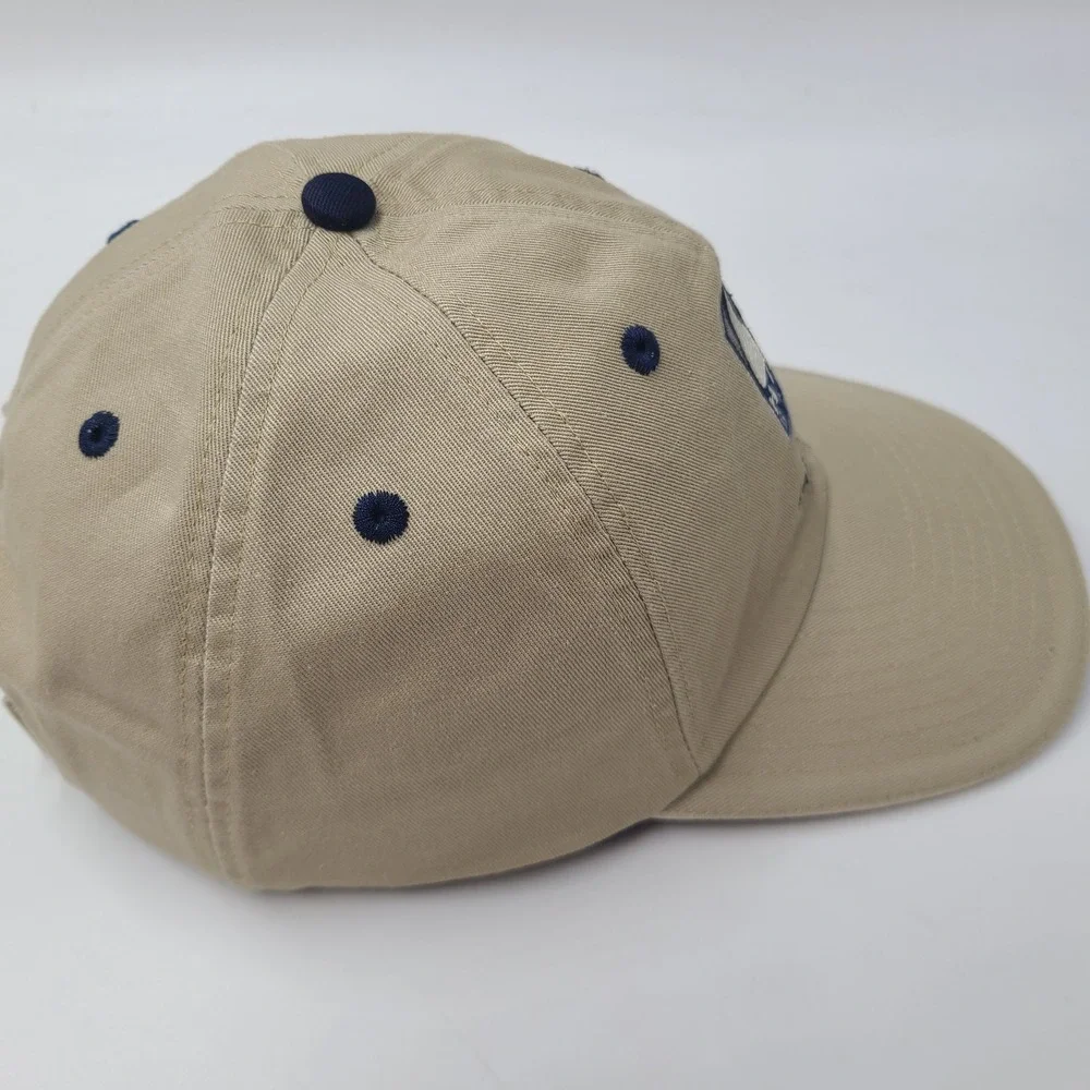 Mammoth Cave Hat Adjustable Ouray Beige Blue Hiker Brand National Park Logo Men